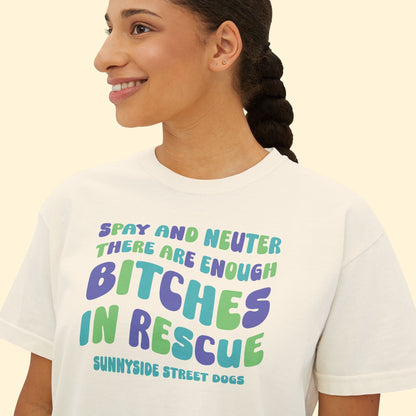 Comfort Colors Boxy Tee | FUNDRAISER | Sunnyside Street Dogs | Spay & Neuter - Detezi Designs - 12445378945772956079