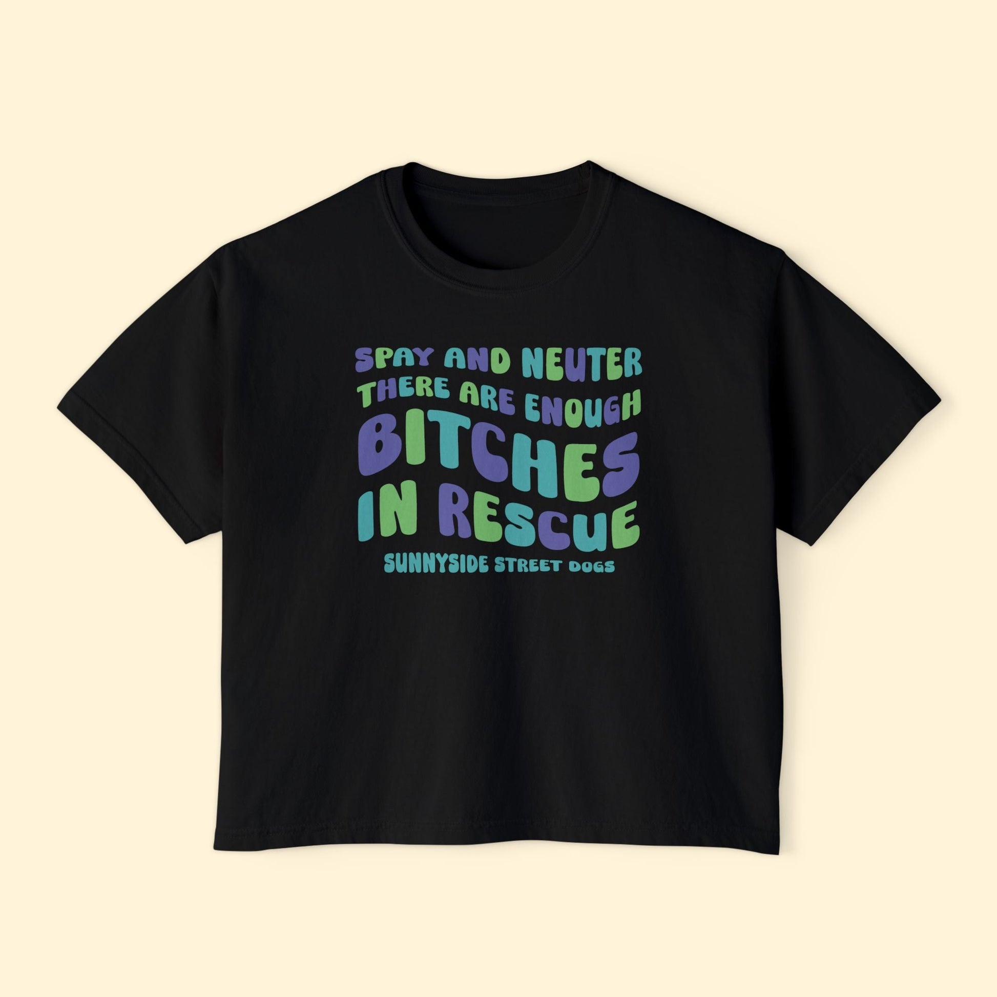 Comfort Colors Boxy Tee | FUNDRAISER | Sunnyside Street Dogs | Spay & Neuter - Detezi Designs - 19011454391718102615
