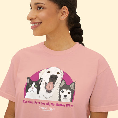 Comfort Colors Boxy Tee | FUNDRAISER | Tyson's Place - Detezi Designs-15668547532385575169