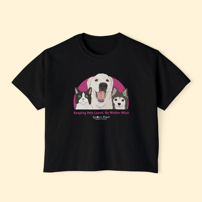 Comfort Colors Boxy Tee | FUNDRAISER | Tyson's Place - Detezi Designs-20493274632651543839