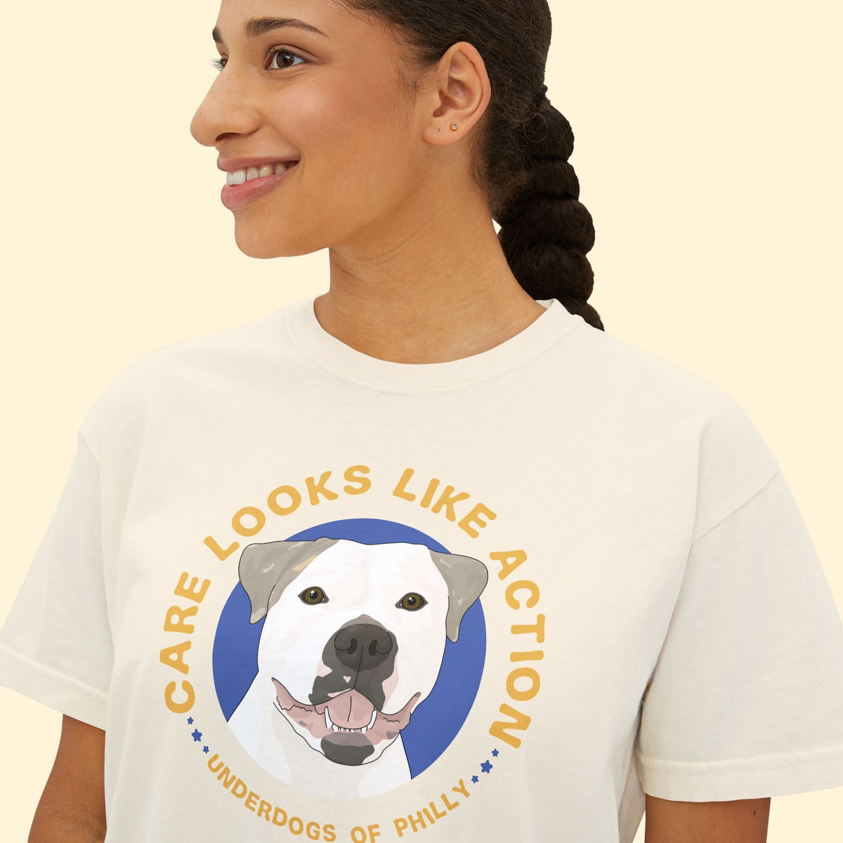 Comfort Colors Boxy Tee | FUNDRAISER | Underdogs of Philly - Detezi Designs-23260012259806320714