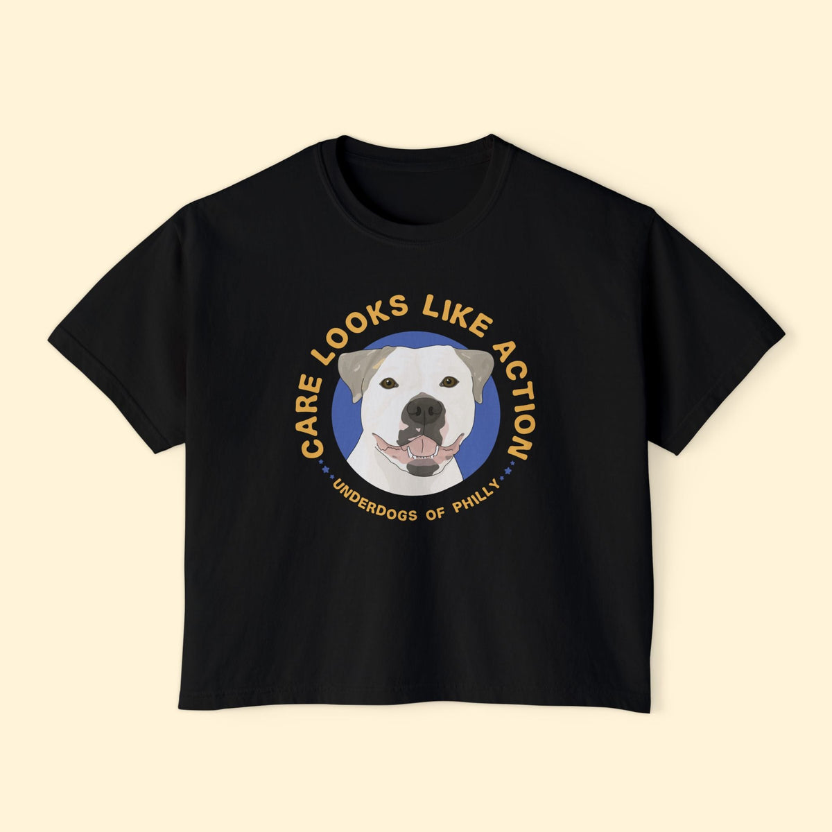 Comfort Colors Boxy Tee | FUNDRAISER | Underdogs of Philly - Detezi Designs-31537577211108851614