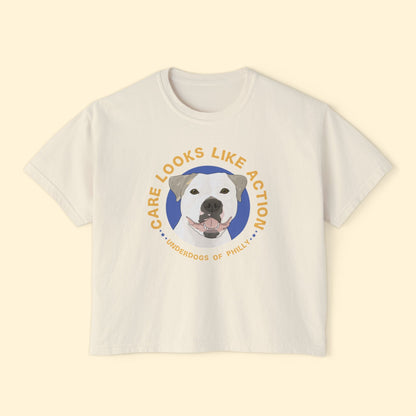 Comfort Colors Boxy Tee | FUNDRAISER | Underdogs of Philly - Detezi Designs-75377252301327614087