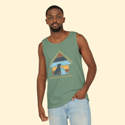 Comfort Colors Tank Top | FUNDRAISER | Companion Animal Medical Project - Detezi Designs - 22991272765690761702