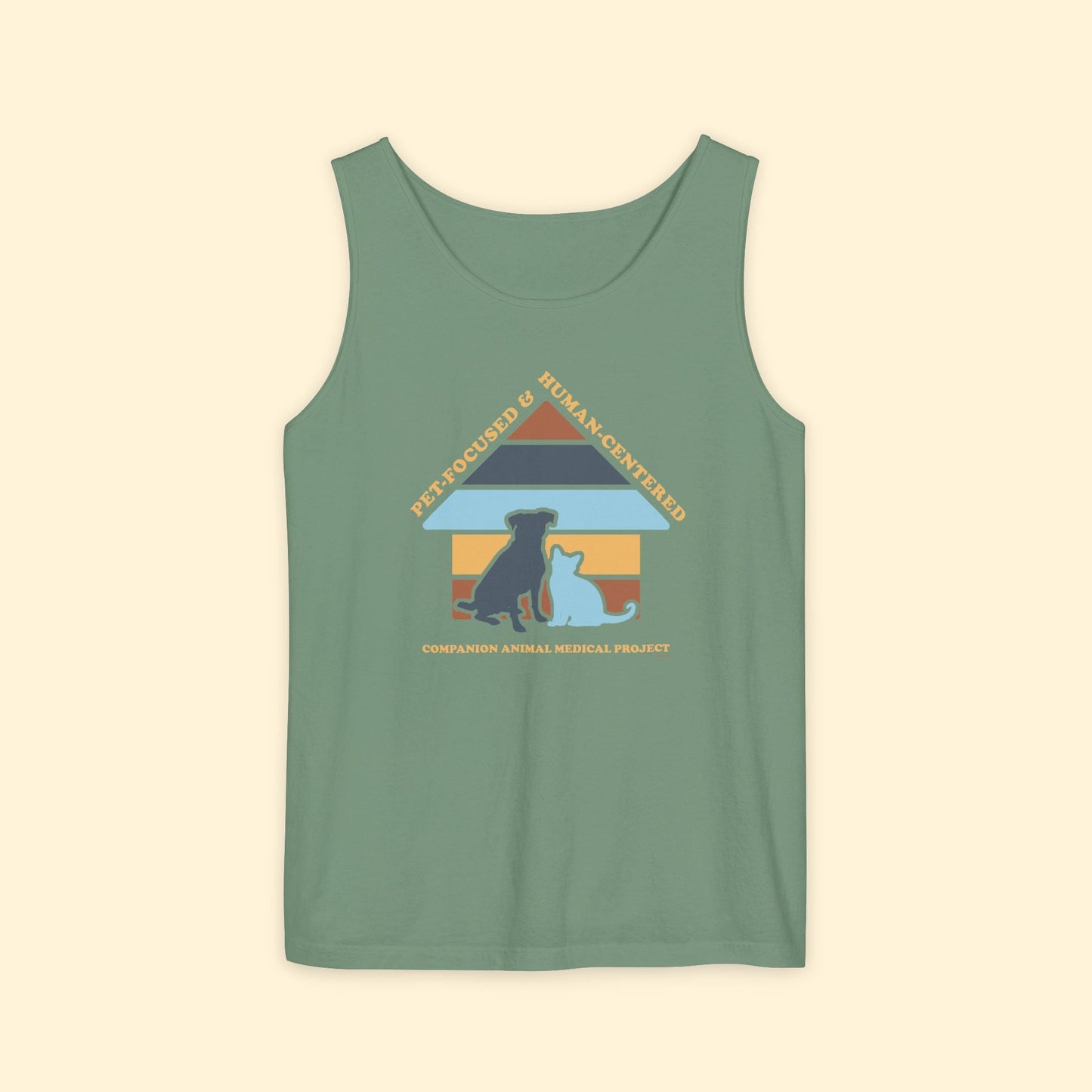 Comfort Colors Tank Top | FUNDRAISER | Companion Animal Medical Project - Detezi Designs - 22991272765690761702