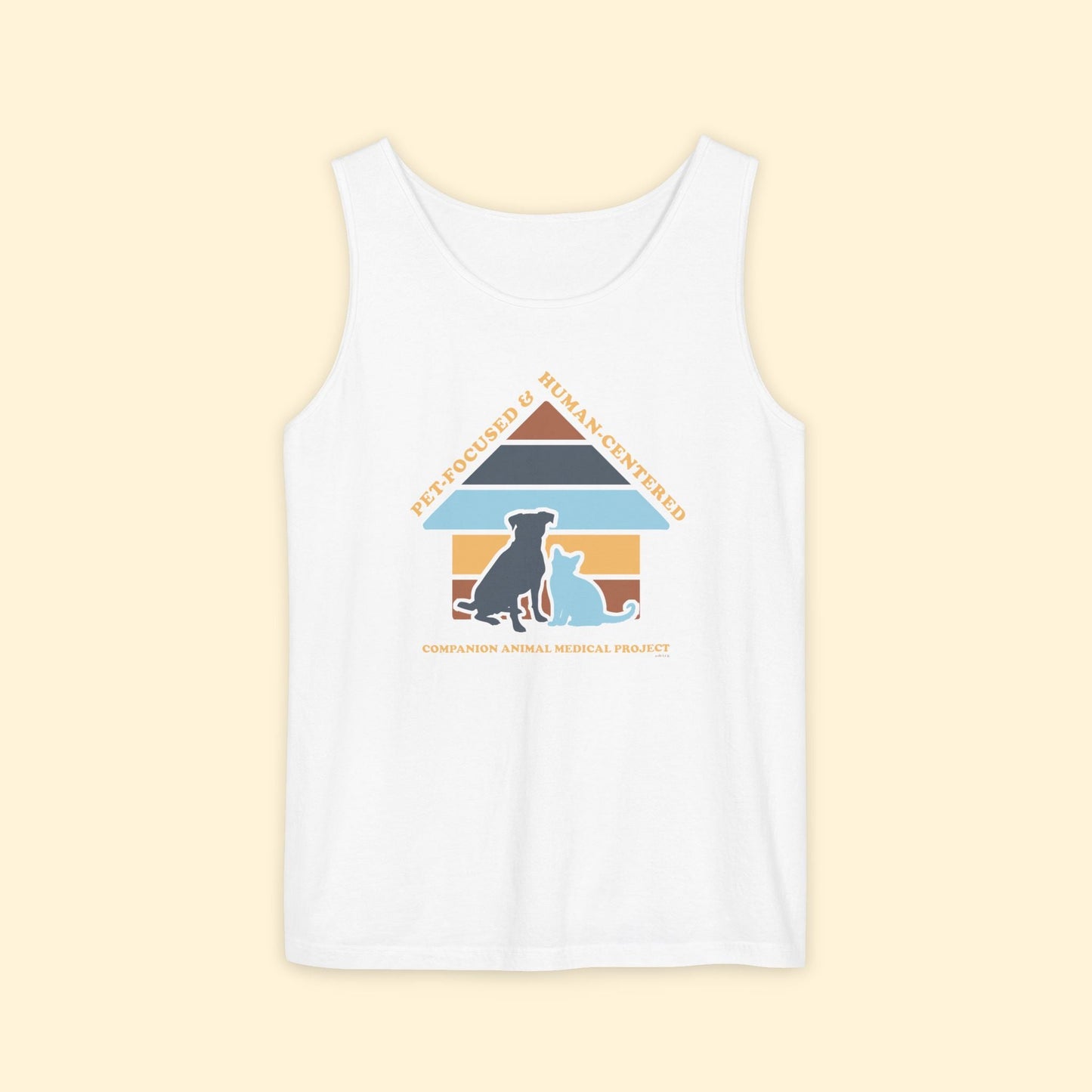 Comfort Colors Tank Top | FUNDRAISER | Companion Animal Medical Project - Detezi Designs - 25765675542042804221