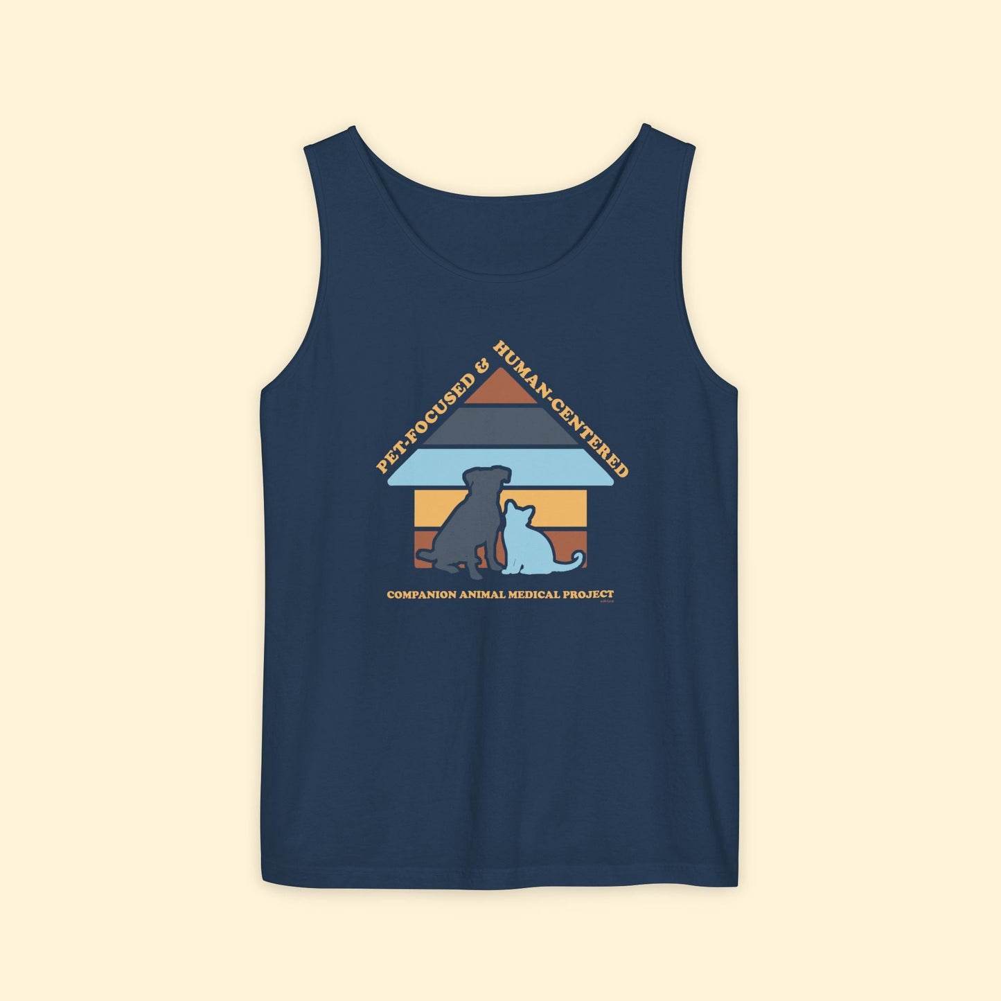 Comfort Colors Tank Top | FUNDRAISER | Companion Animal Medical Project - Detezi Designs - 47761146416661933135