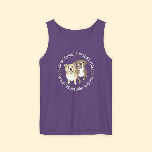 Comfort Colors Tank Top | FUNDRAISER | Dog Aide - Detezi Designs - 22415039573569562330