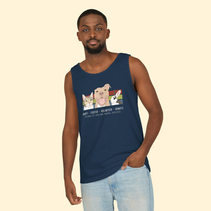 Comfort Colors Tank Top | FUNDRAISER | Friends of Oakland Animal Services - Detezi Designs - 19807165807113496237