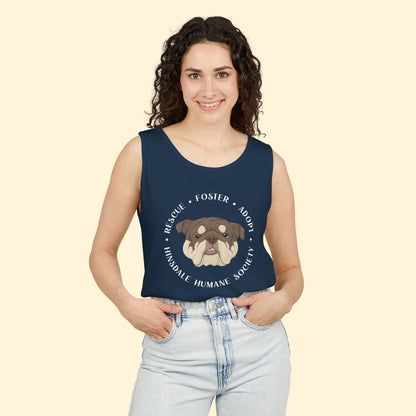 Comfort Colors Tank Top | FUNDRAISER | Hinsdale Humane Society - Detezi Designs - 11205452597469852283