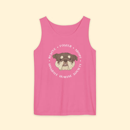 Comfort Colors Tank Top | FUNDRAISER | Hinsdale Humane Society - Detezi Designs - 11205452597469852283