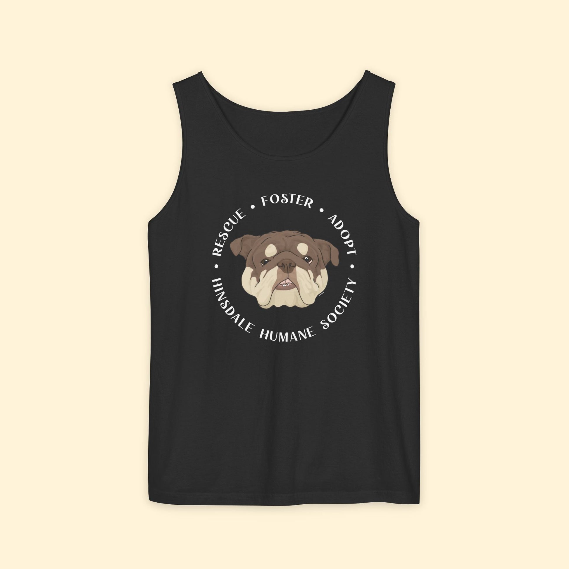 Comfort Colors Tank Top | FUNDRAISER | Hinsdale Humane Society - Detezi Designs - 24997967295771631505