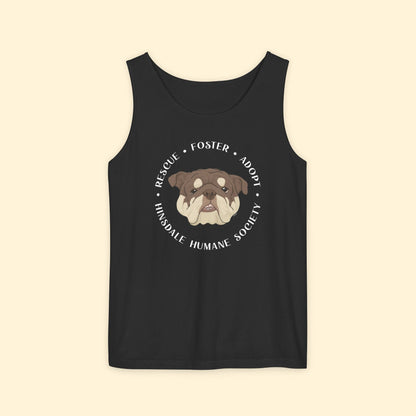 Comfort Colors Tank Top | FUNDRAISER | Hinsdale Humane Society - Detezi Designs - 24997967295771631505