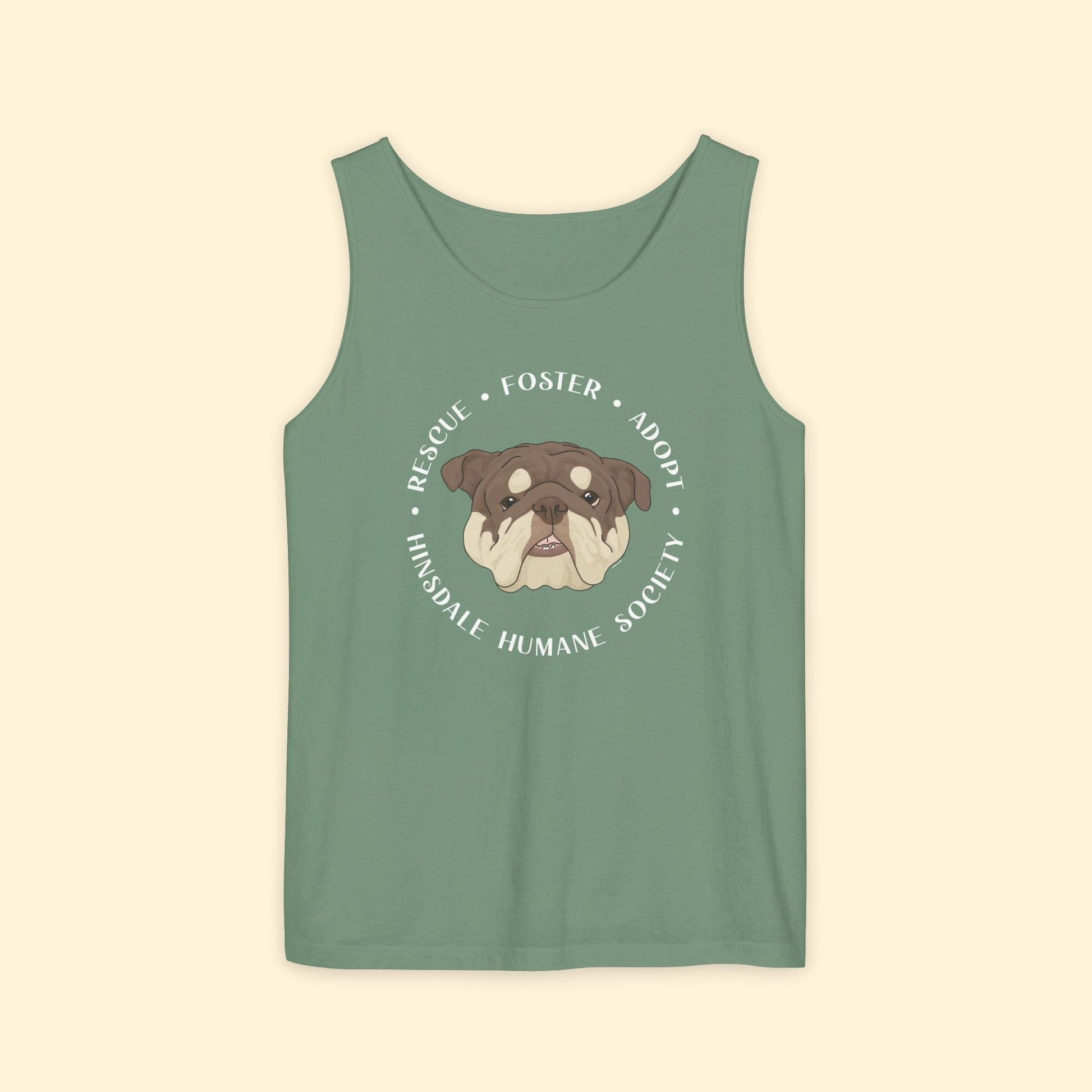 Comfort Colors Tank Top | FUNDRAISER | Hinsdale Humane Society - Detezi Designs - 25822689024020751238