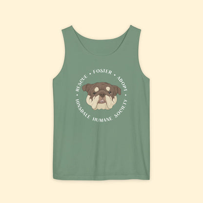 Comfort Colors Tank Top | FUNDRAISER | Hinsdale Humane Society - Detezi Designs - 25822689024020751238