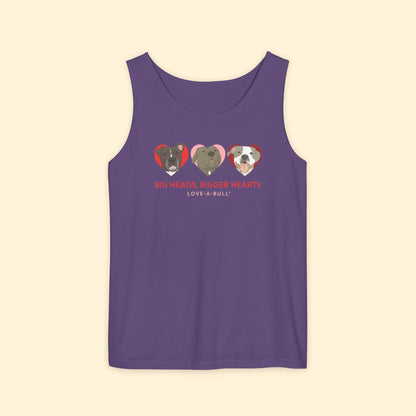 Comfort Colors Tank Top | FUNDRAISER | Love - A - Bull - Detezi Designs - 18068098494608298513