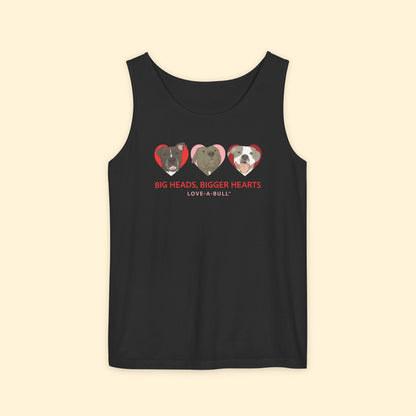 Comfort Colors Tank Top | FUNDRAISER | Love - A - Bull - Detezi Designs - 22579396971054727038