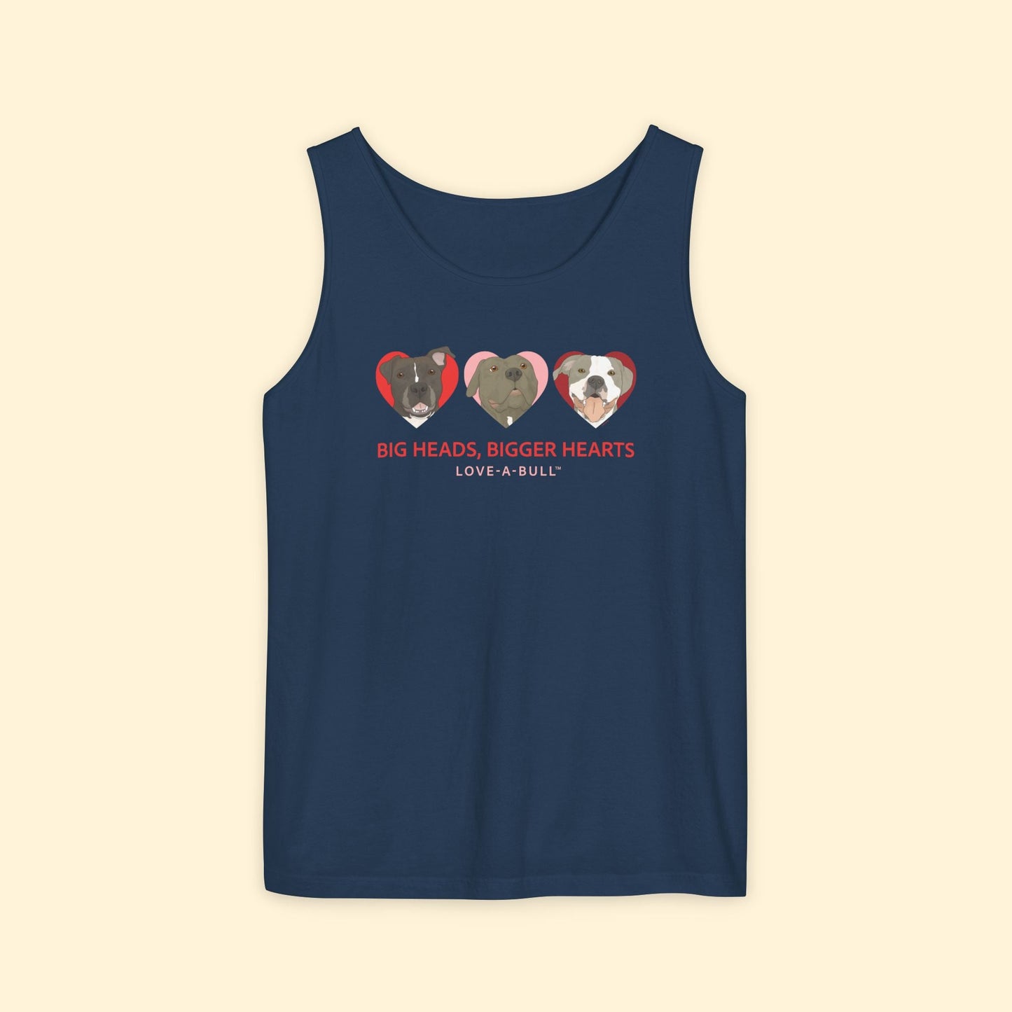 Comfort Colors Tank Top | FUNDRAISER | Love - A - Bull - Detezi Designs - 94705704077295401214