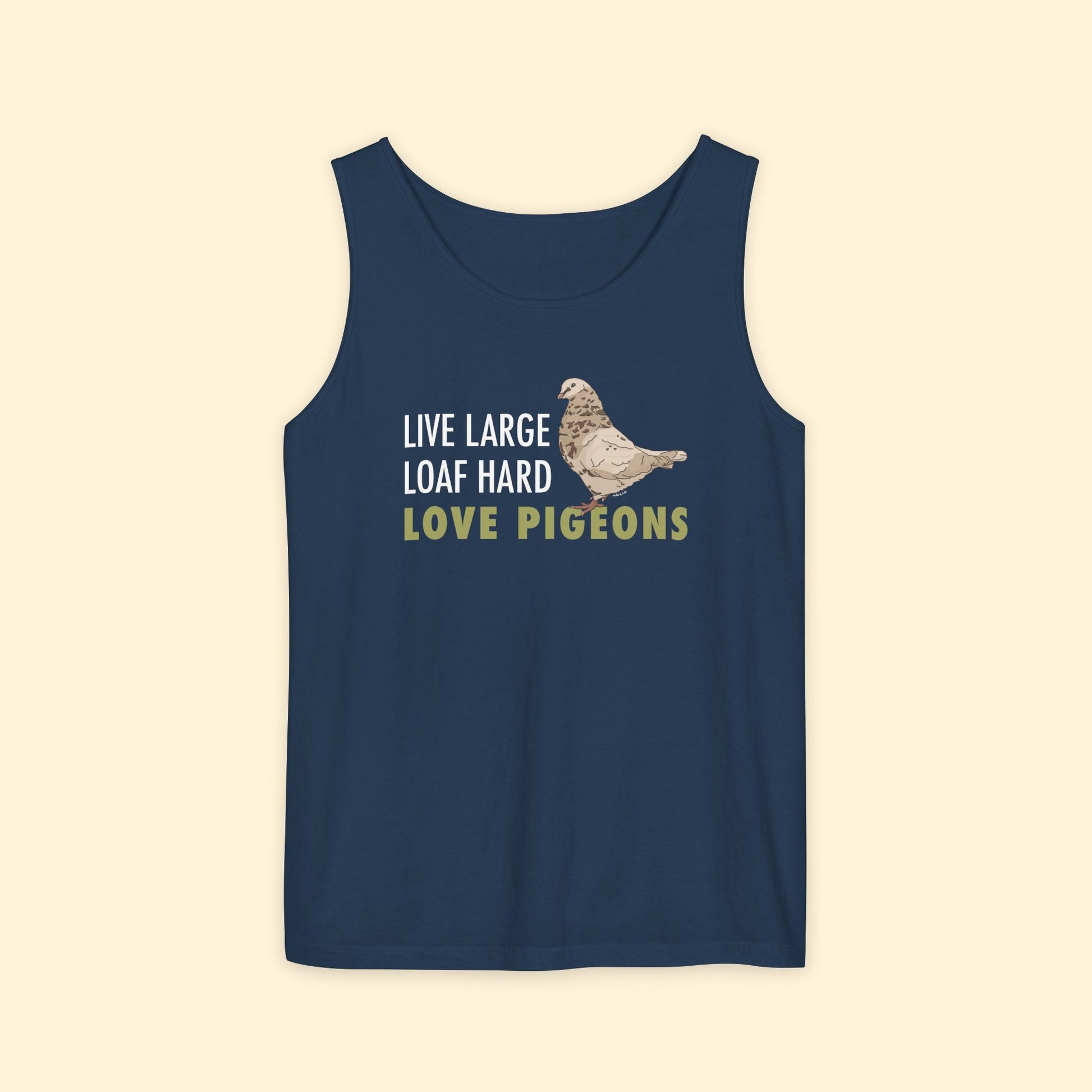 Comfort Colors Tank Top | FUNDRAISER | Moose's Flock | Loaf Hard - Detezi Designs - 14041268425418612916