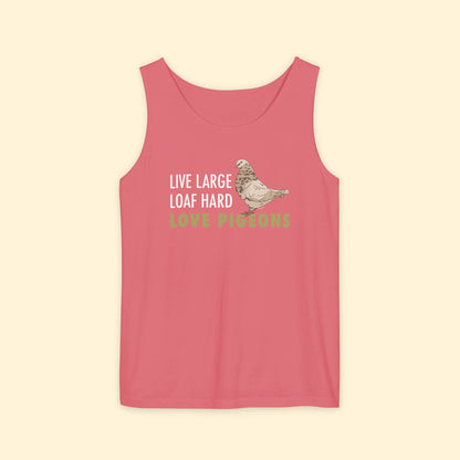 Comfort Colors Tank Top | FUNDRAISER | Moose's Flock | Loaf Hard - Detezi Designs - 25368492313673750325