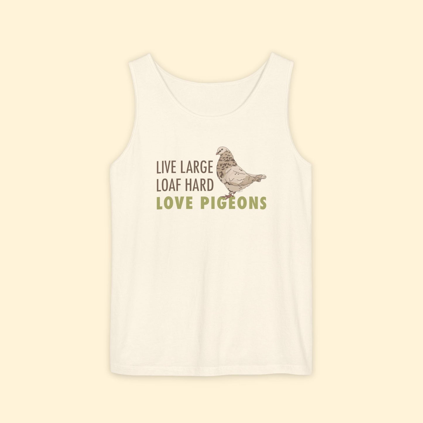 Comfort Colors Tank Top | FUNDRAISER | Moose's Flock | Loaf Hard - Detezi Designs - 32264907355192751467