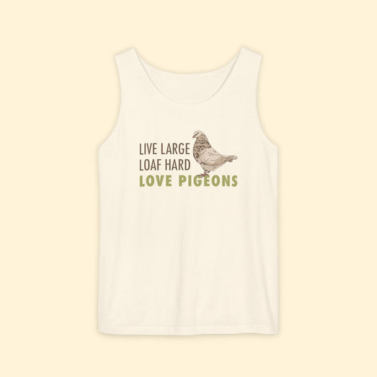 Comfort Colors Tank Top | FUNDRAISER | Moose's Flock | Loaf Hard - Detezi Designs - 32264907355192751467