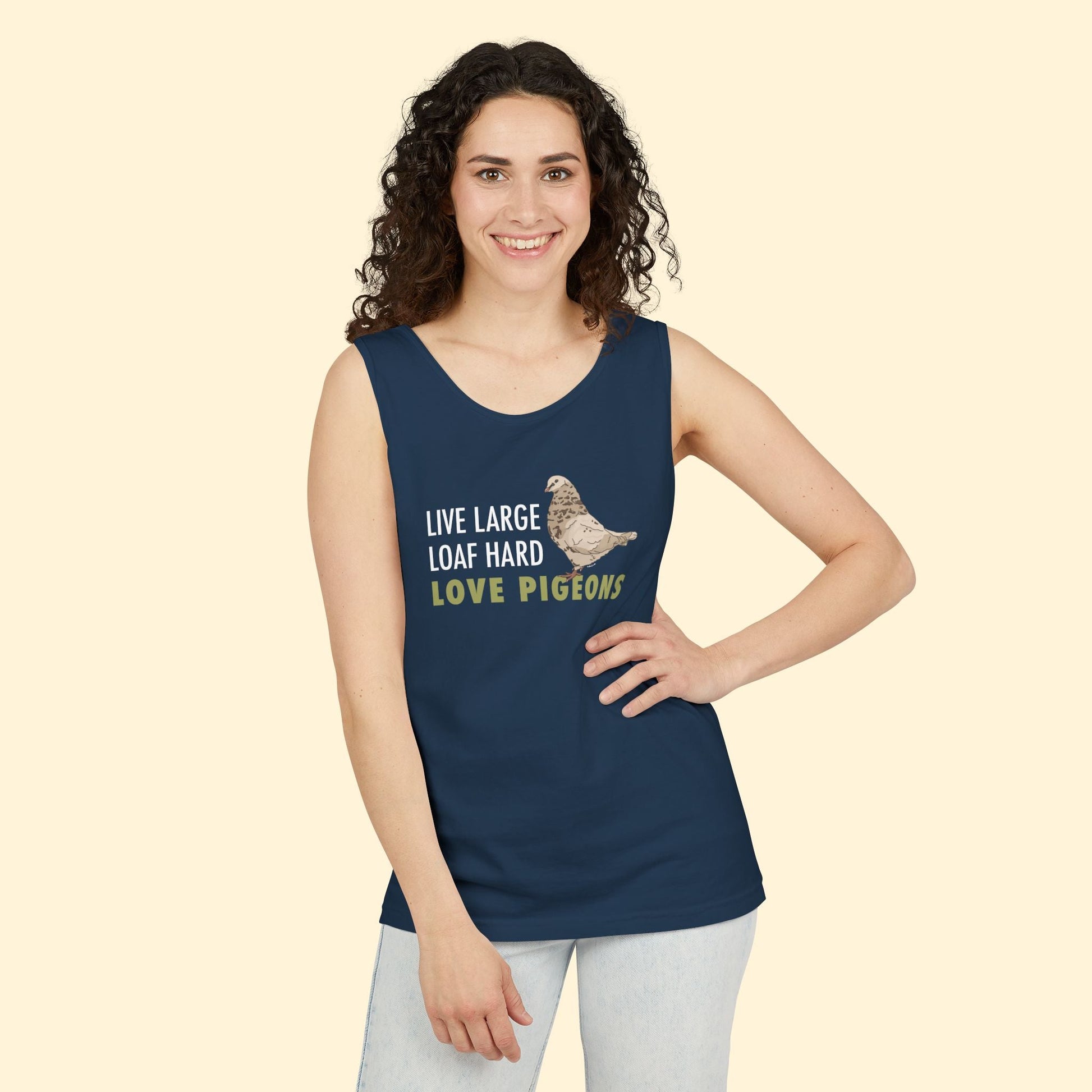 Comfort Colors Tank Top | FUNDRAISER | Moose's Flock | Loaf Hard - Detezi Designs - 32264907355192751467