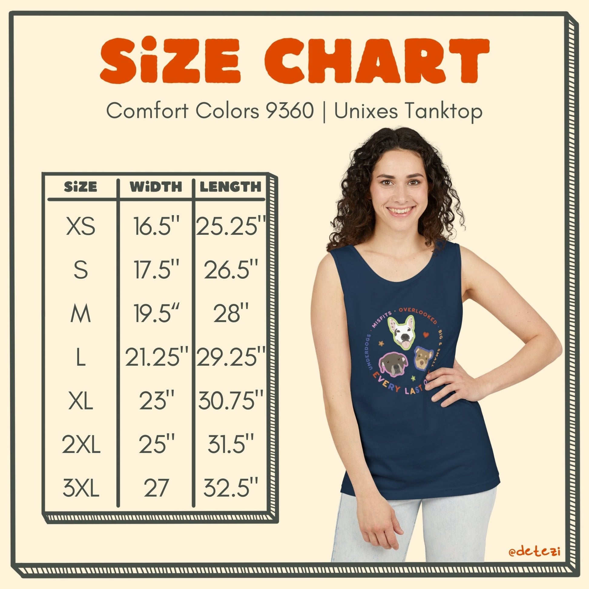 Comfort Colors Tank Top | FUNDRAISER | Tank Top - Detezi Designs - 27202212612979799843
