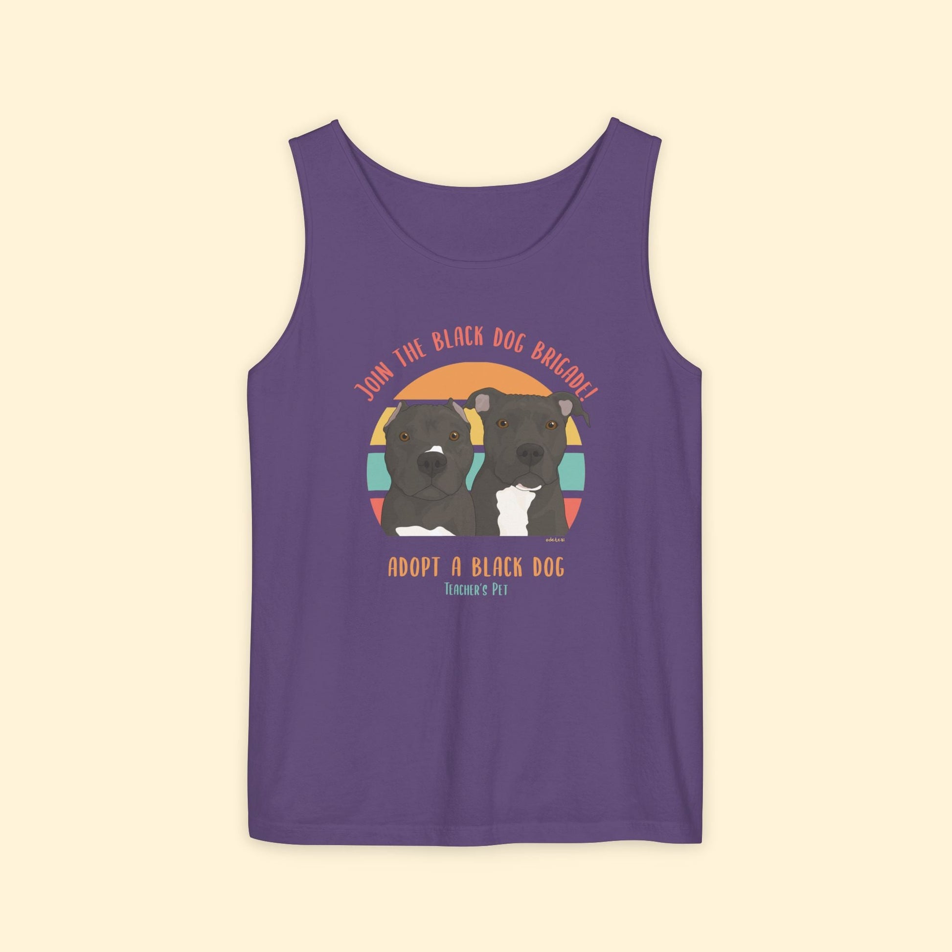 Comfort Colors Tank Top | FUNDRAISER | Teacher's Pet - Detezi Designs - 12863712772530848777