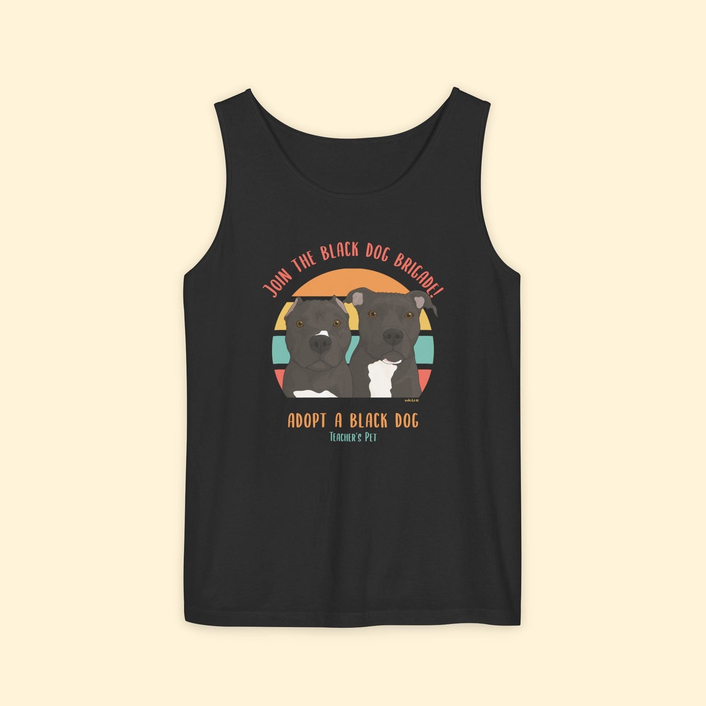 Comfort Colors Tank Top | FUNDRAISER | Teacher's Pet - Detezi Designs - 18319829096715770636