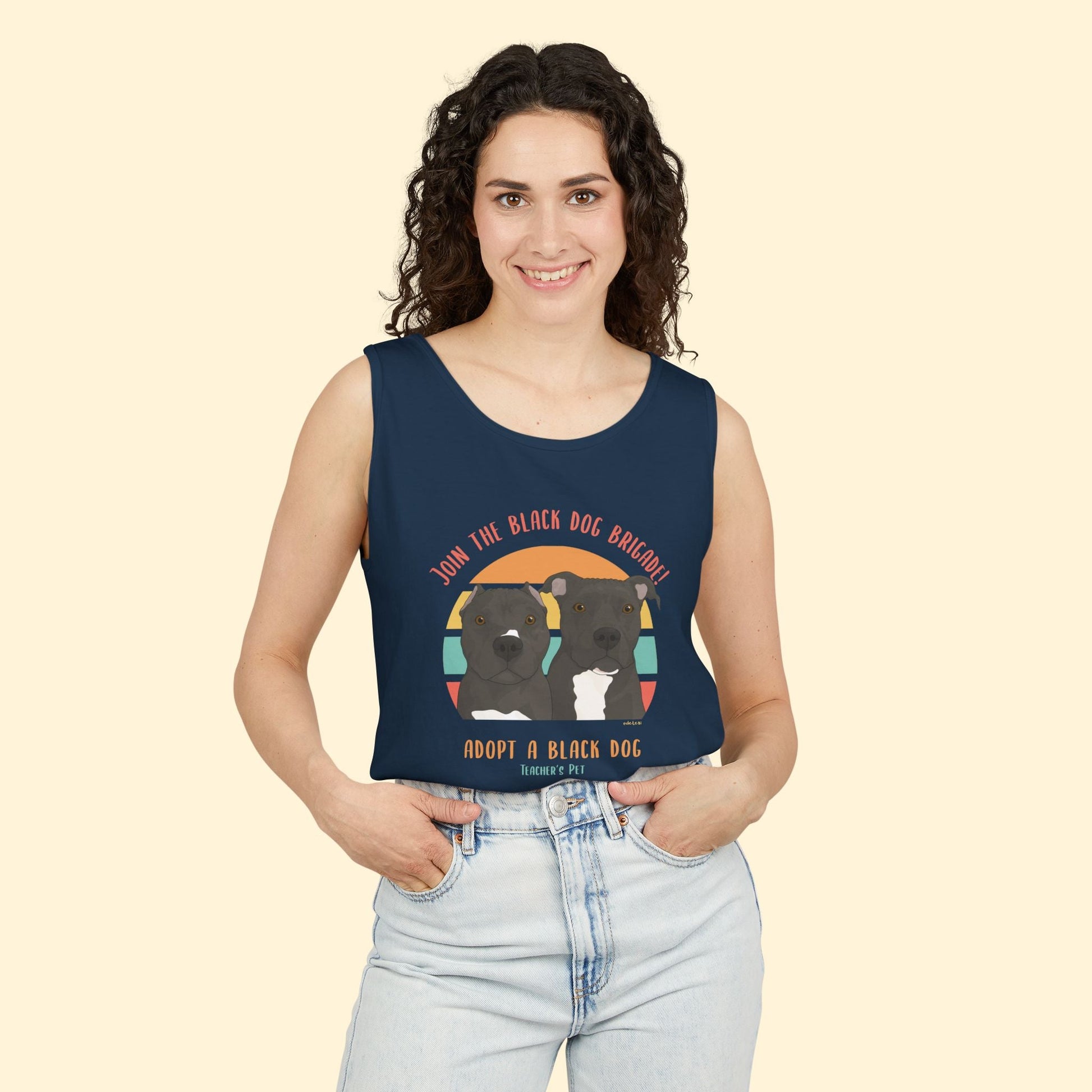 Comfort Colors Tank Top | FUNDRAISER | Teacher's Pet - Detezi Designs - 20285144538528160708