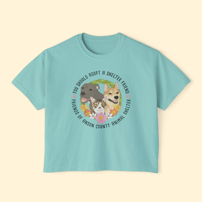 Copy of Comfort Colors Boxy Tee | FUNDRAISER | Friends of Anson County Animal Shelter | Spring - Detezi Designs - 19947206998429587786