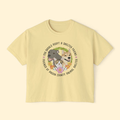 Copy of Comfort Colors Boxy Tee | FUNDRAISER | Friends of Anson County Animal Shelter | Spring - Detezi Designs - 28776264215062695493