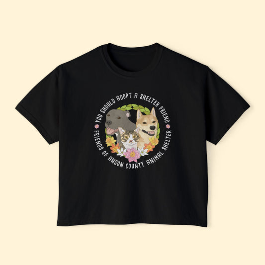 Copy of Comfort Colors Boxy Tee | FUNDRAISER | Friends of Anson County Animal Shelter | Spring - Detezi Designs - 58375566371441976581