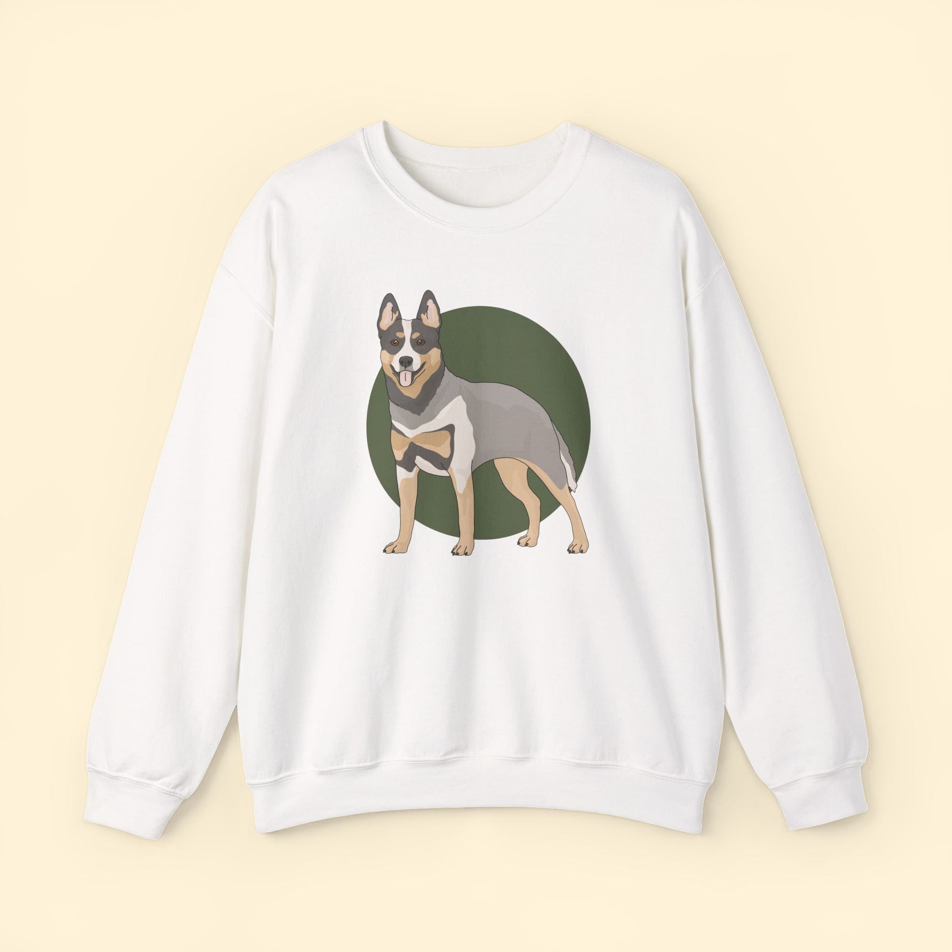 Crewneck Sweatshirt | Australian Cattle Dog | Blue Heeler - Detezi Designs - 22643930180791044555