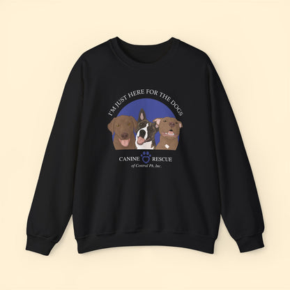 Crewneck Sweatshirt | FUNDRAISER | Canine Rescue of Central PA - Detezi Designs - 14983301943597835542