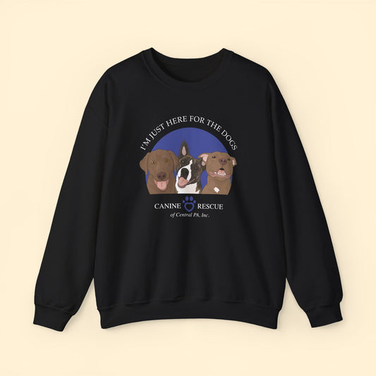 Crewneck Sweatshirt | FUNDRAISER | Canine Rescue of Central PA - Detezi Designs - 14983301943597835542
