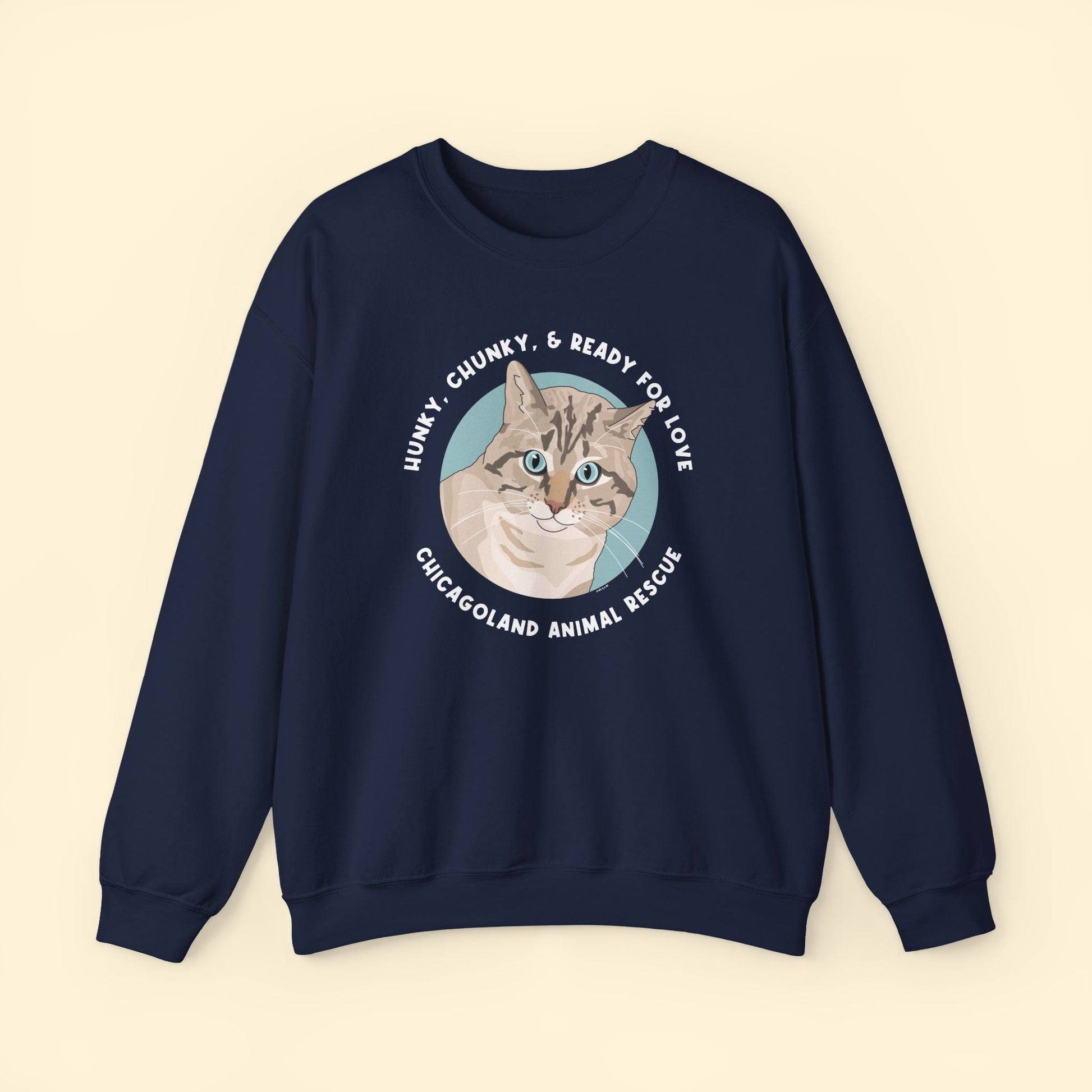 Crewneck Sweatshirt | FUNDRAISER | Chicagoland Animal Rescue - Detezi Designs - 24797427647475667571