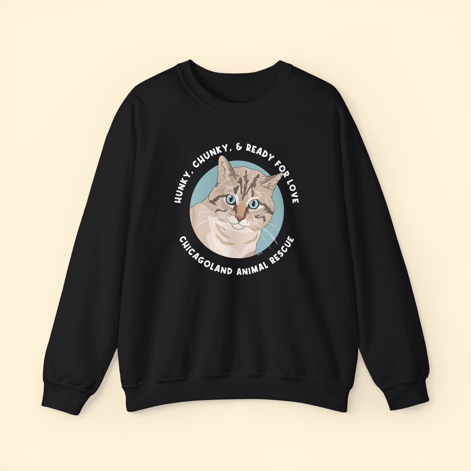 Crewneck Sweatshirt | FUNDRAISER | Chicagoland Animal Rescue - Detezi Designs - 31225548651967603619