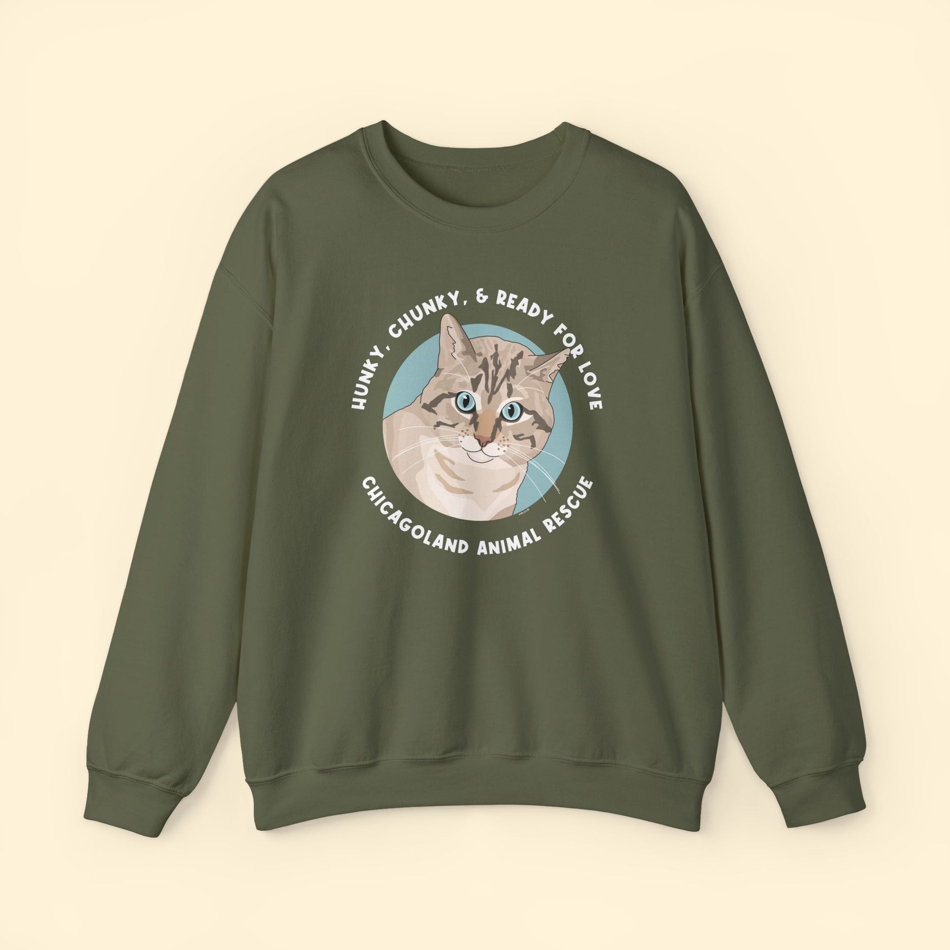 Crewneck Sweatshirt | FUNDRAISER | Chicagoland Animal Rescue - Detezi Designs - 33406948218292450385