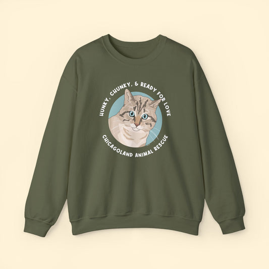 Crewneck Sweatshirt | FUNDRAISER | Chicagoland Animal Rescue - Detezi Designs - 33406948218292450385