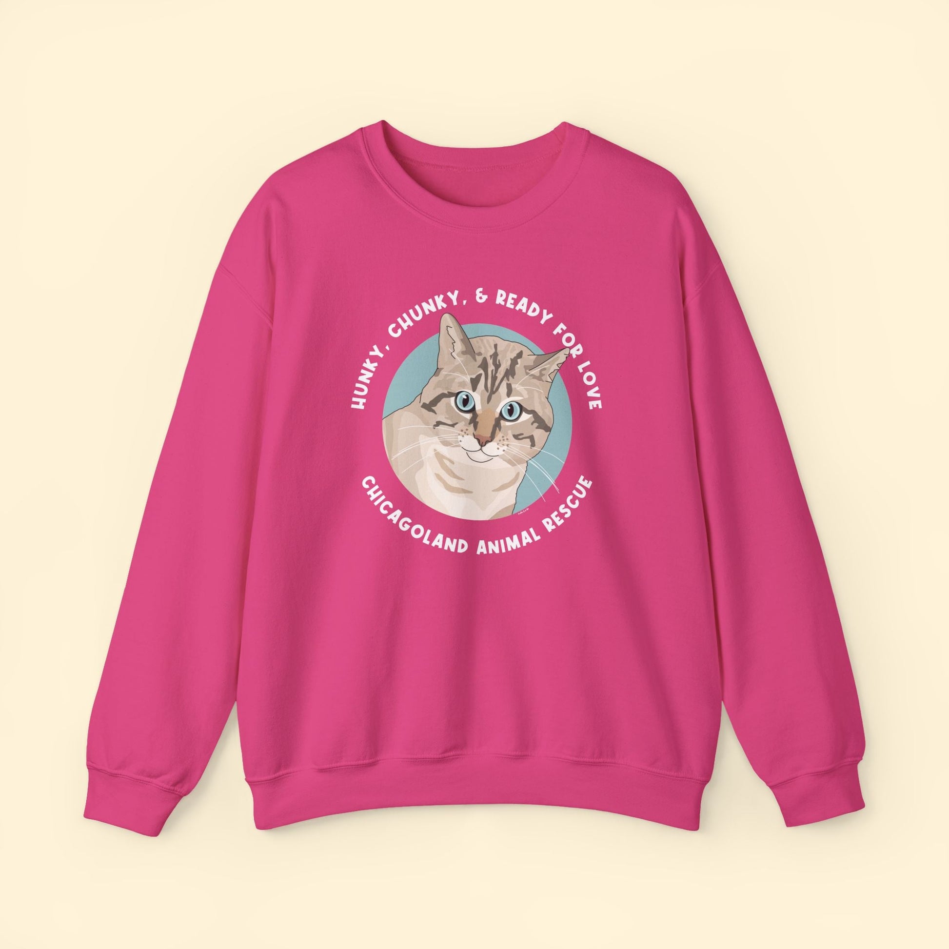 Crewneck Sweatshirt | FUNDRAISER | Chicagoland Animal Rescue - Detezi Designs - 77457251641062728895