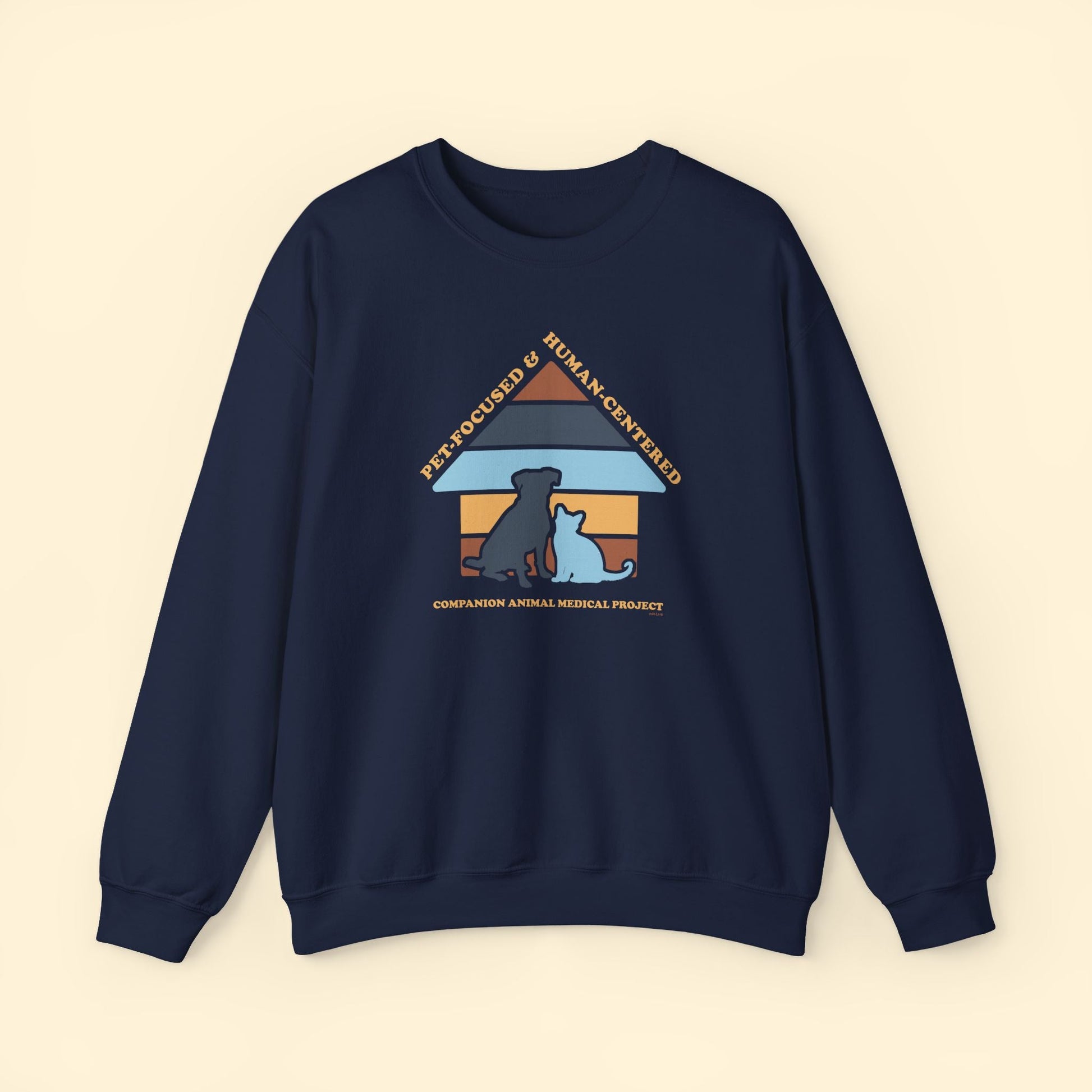 Crewneck Sweatshirt | FUNDRAISER | Companion Animal Medical Project - Detezi Designs - 12534643414067139228