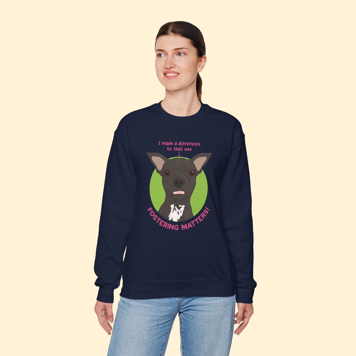 Crewneck Sweatshirt | FUNDRAISER | Dewey | Maybel's Legacy - Detezi Designs - 17562608498787226905
