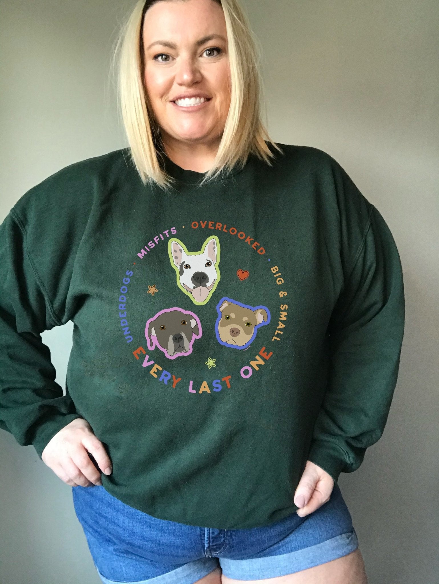 Crewneck Sweatshirt | FUNDRAISER | Every Last One - Detezi Designs - 23969773085137151601