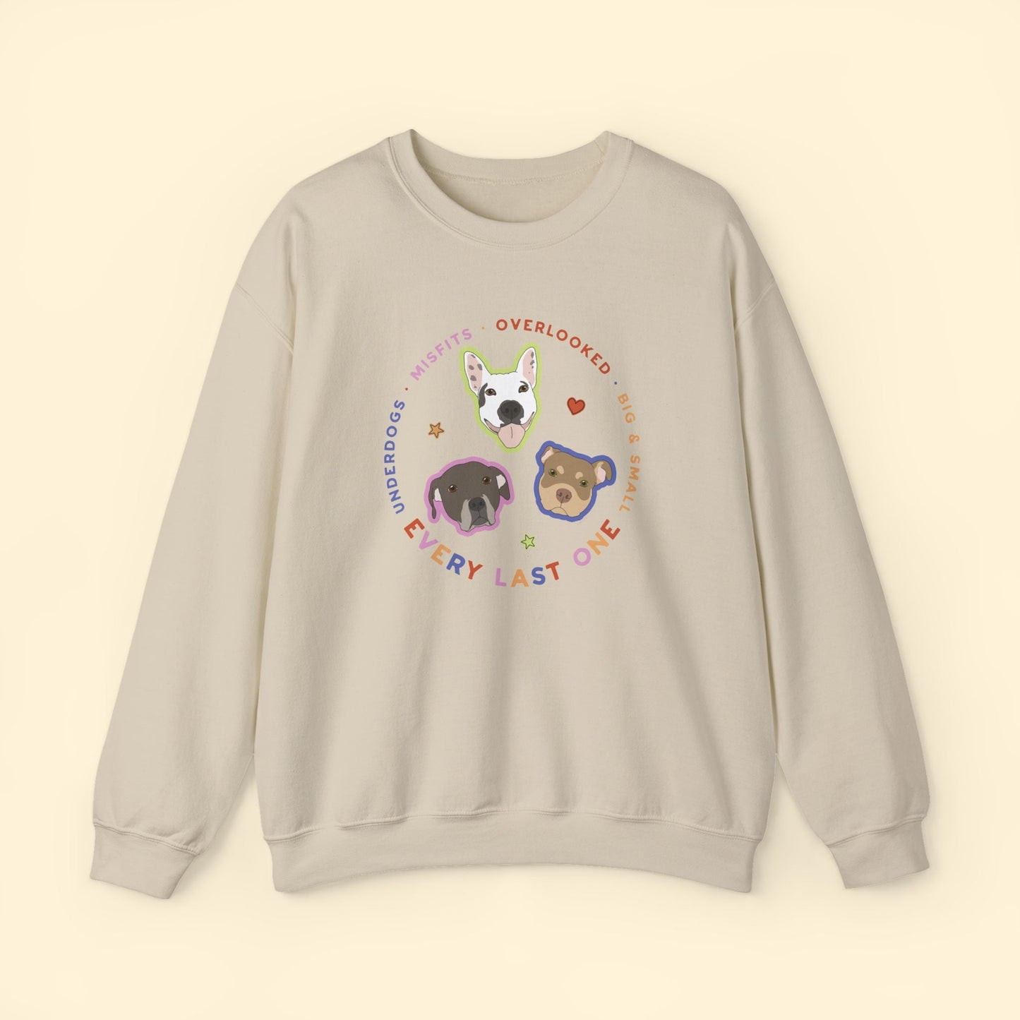 Crewneck Sweatshirt | FUNDRAISER | Every Last One - Detezi Designs - 23969773085137151601