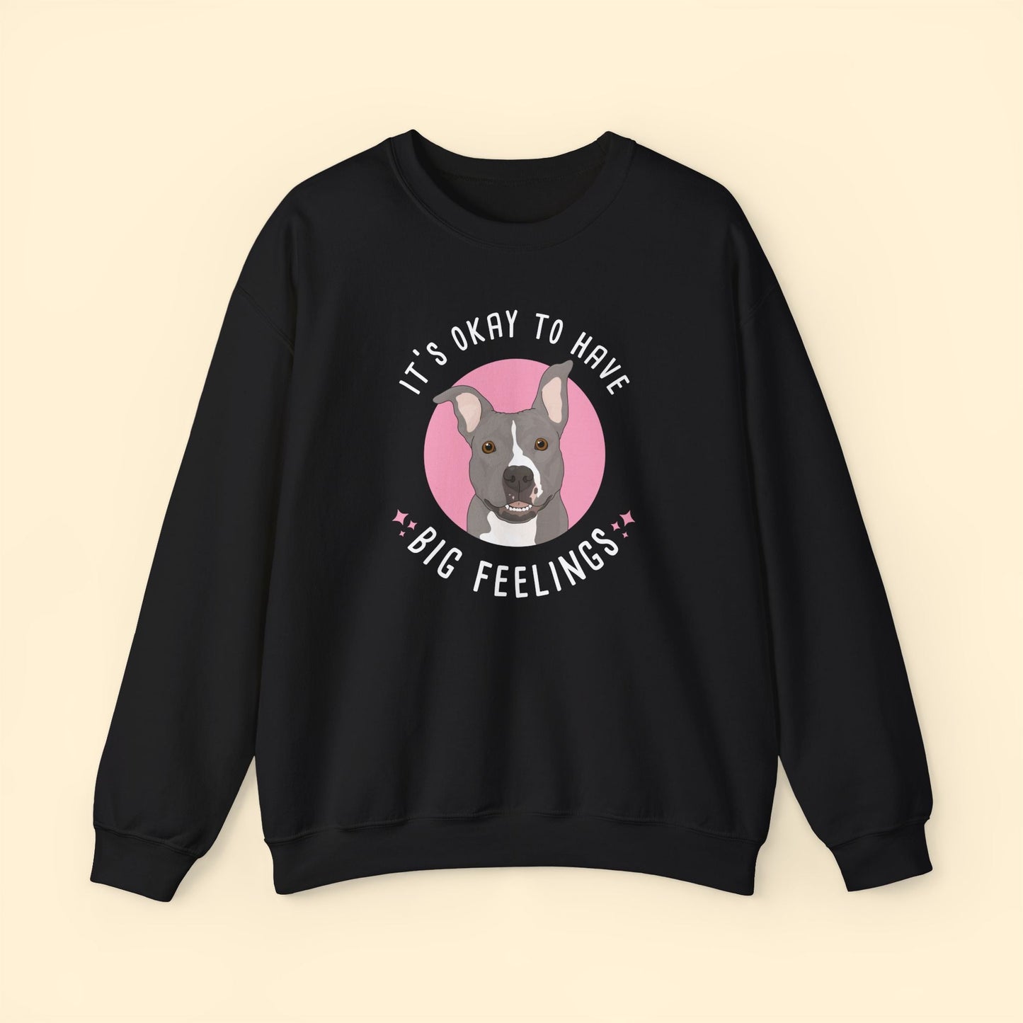 Crewneck Sweatshirt | FUNDRAISER | Friends of City Dogs Cleveland - Detezi Designs-17173590089494455496