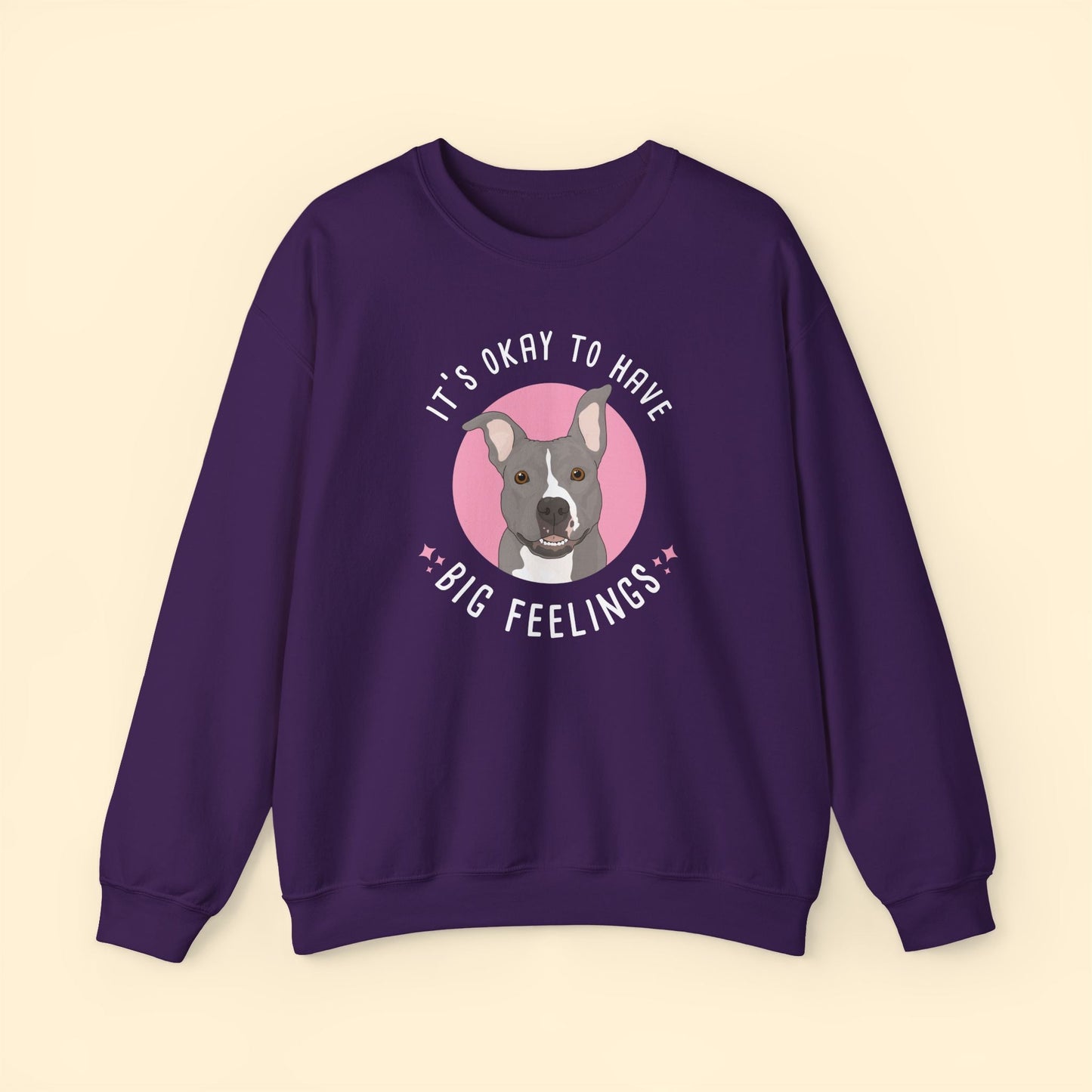 Crewneck Sweatshirt | FUNDRAISER | Friends of City Dogs Cleveland - Detezi Designs-28433153204373226426