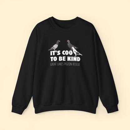 Crewneck Sweatshirt | FUNDRAISER | Great Lakes Pigeon Rescue - Detezi Designs - 11682099533902162132