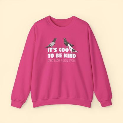 Crewneck Sweatshirt | FUNDRAISER | Great Lakes Pigeon Rescue - Detezi Designs - 28737205352368025855